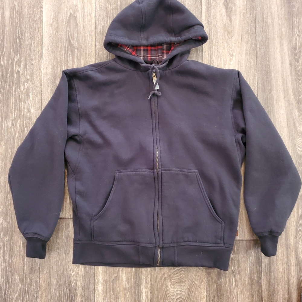 Moose Creek men's lined hoodie black size S